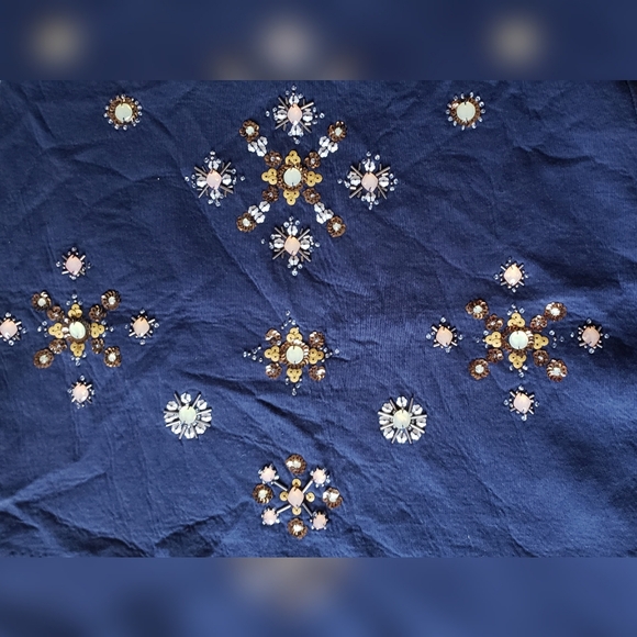 H&M Snowflake Mini Skirt Size L - Picture 3 of 3